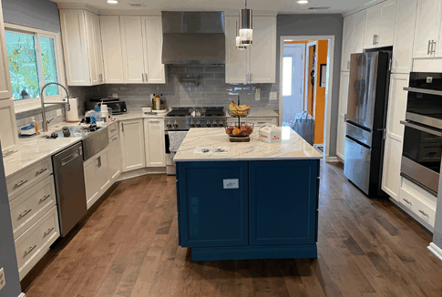 Our kitchen remodeling service can include (1)